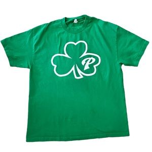 MLB San Diego Padres Baseball St Patrick Day T-shirt Green XL Short Sleeve